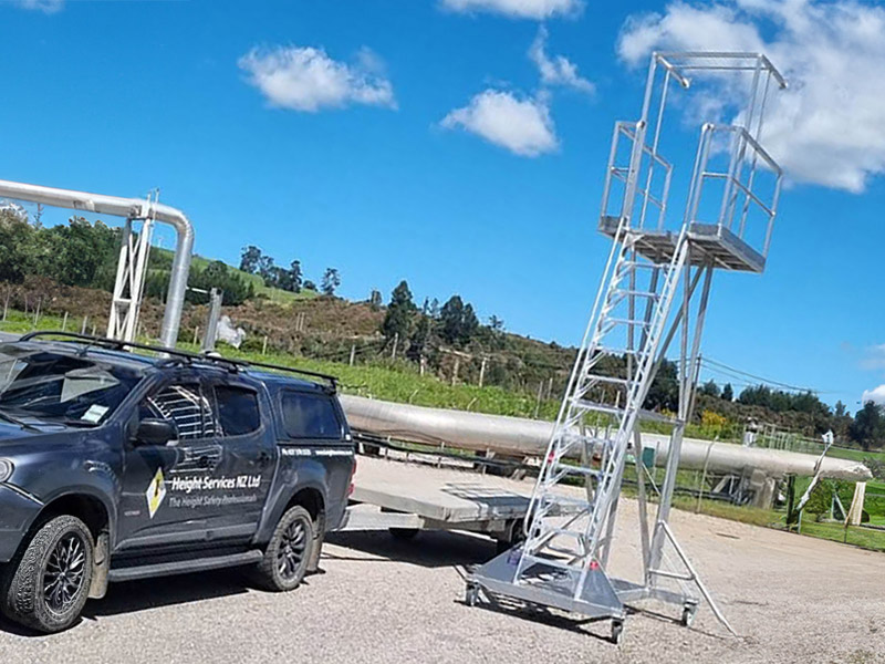 Purpose designed mobile working platforms for Height Safety